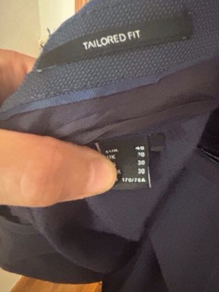 Traje azul Pedro del Hierro - Talla 48