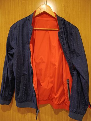 Chaqueta reversible niño.