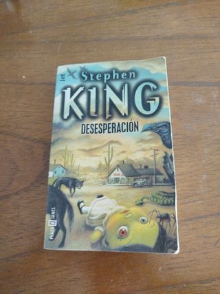 Libro Stephen King desesperacion 