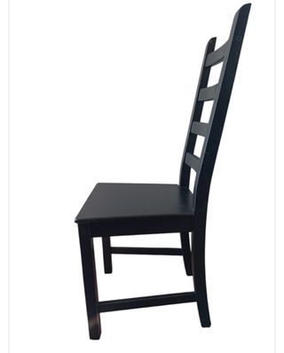  6 Sillas altas de comedor Ikea negro