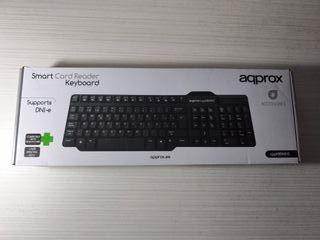 APPKBDNIV2 Teclado con cable. LECTOR DNI. NUEVO