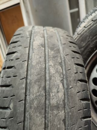 4 llantas 16" VW Transporter T5 con neumáticos. 