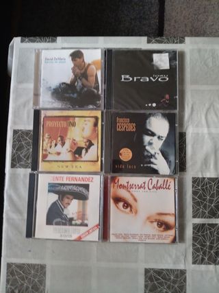 Lote 6 CDs Variados