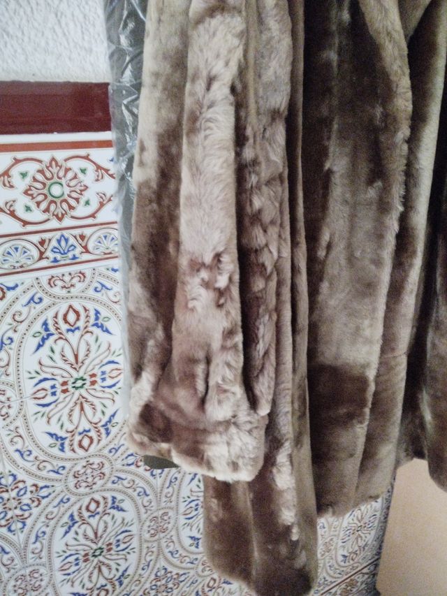 Abrigo marrón 3/4 vintage