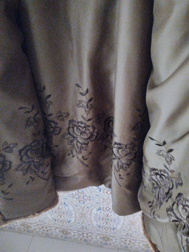 Abrigo marrón 3/4 vintage