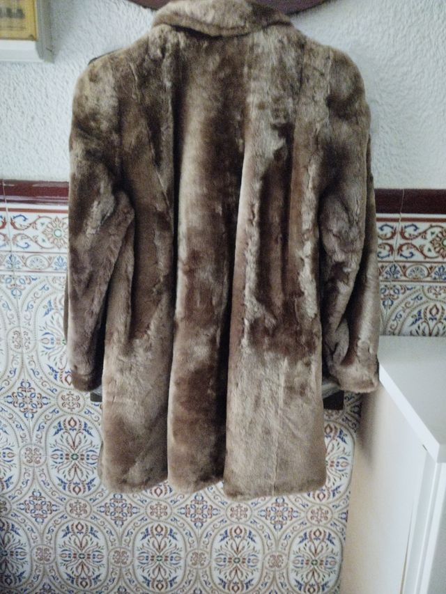 Abrigo marrón 3/4 vintage