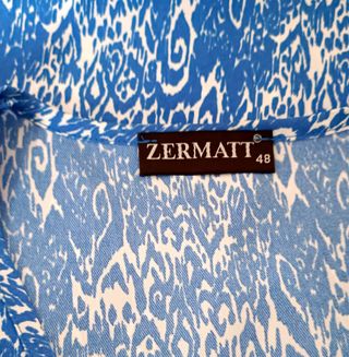 Blusa ZERMATT azul - Talla 48