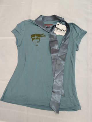 Camiseta sin mangas mujer - beige