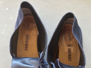Clarks Desert Boots - Suede Blu - 45 UK10