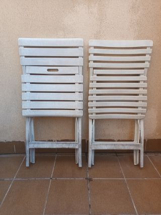 Sillas plegables