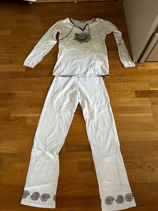 Pijama Verino blanco - Talla L
