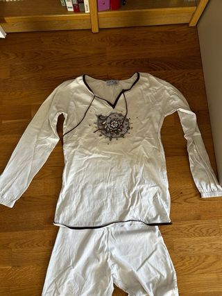 Pijama Verino blanco - Talla L