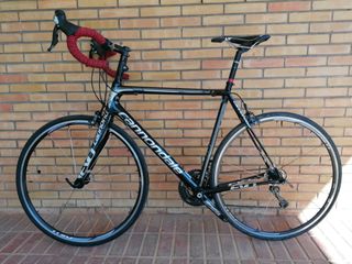 Bicicleta Carretera Cannondale Evo Carbono. T56