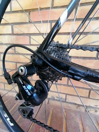 Bicicleta Carretera Cannondale Evo Carbono. T56