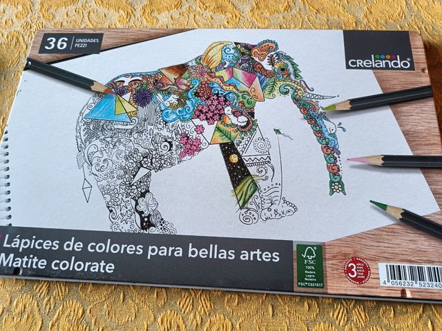 Lápices Crelando - 36 Colores