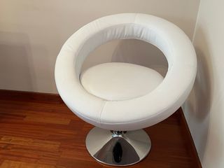 Butaca giratoria de comedor con altura regulable