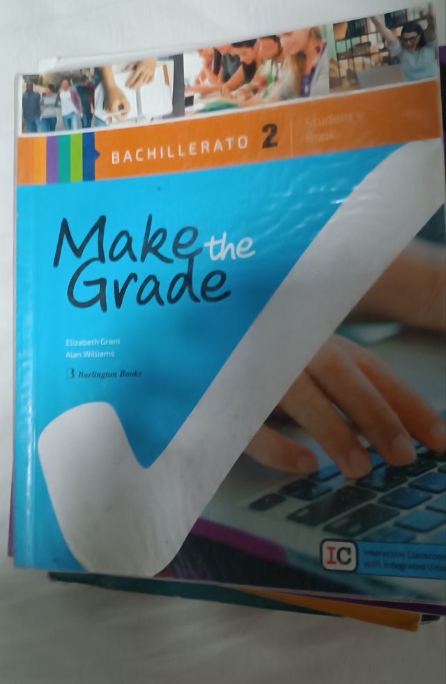 Libro inglés MAKE THE GRADE segundo bachillerato