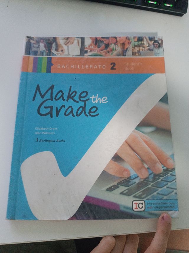 Libro inglés MAKE THE GRADE segundo bachillerato