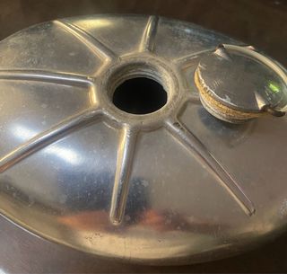 Scaldino alluminio vintage