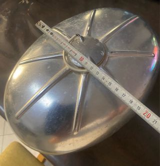 Scaldino alluminio vintage