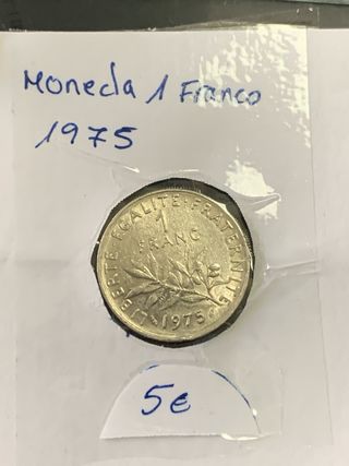 1️⃣0️⃣€ 2 Moneda NO negociable 1 Franco  1971 y 1975 