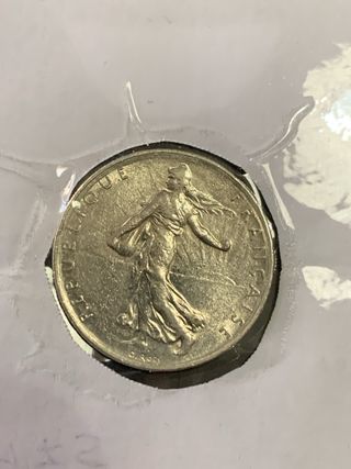 1️⃣0️⃣€ 2 Moneda NO negociable 1 Franco  1971 y 1975 
