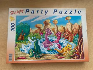 Puzzle 100 piezas Dinosaurios