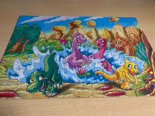Puzzle 100 piezas Dinosaurios