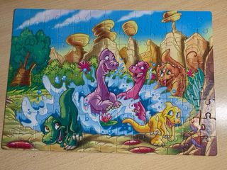 Puzzle 100 piezas Dinosaurios