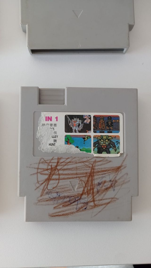 5x Cartuchos NES antiguos