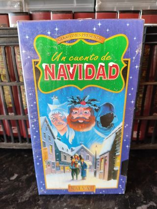 VHS Un Cuento de Navidad. Precintado