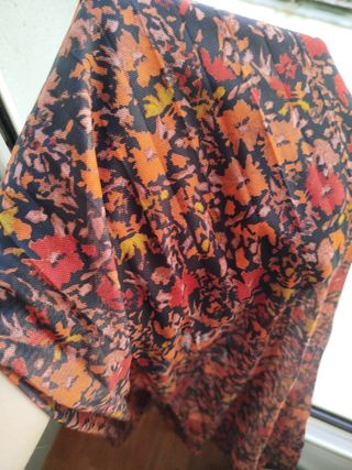 Falda plisada flores - M