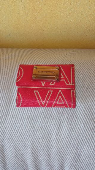 Monedero Valentino rojo