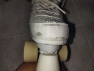 Patines infantiles blancos