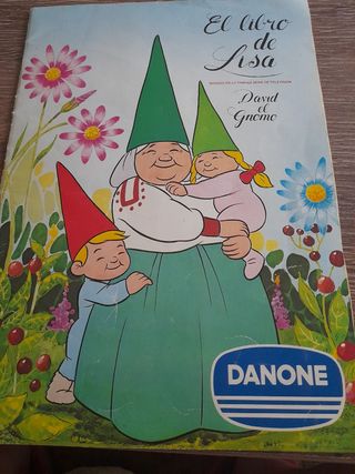 Libro Lisa y David Gnomo + 3 figuras