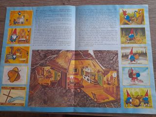 Libro Lisa y David Gnomo + 3 figuras