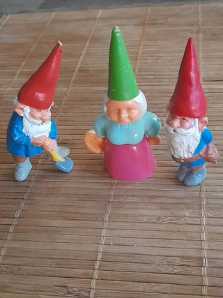 Libro Lisa y David Gnomo + 3 figuras