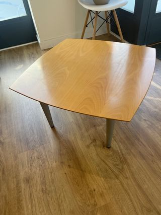 Mesa madera metal moderna