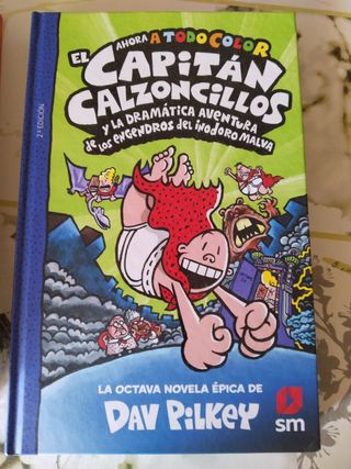 EL CAPITÁN CALZONCILLOS VOLUMEN 8 ,9 Y 10


