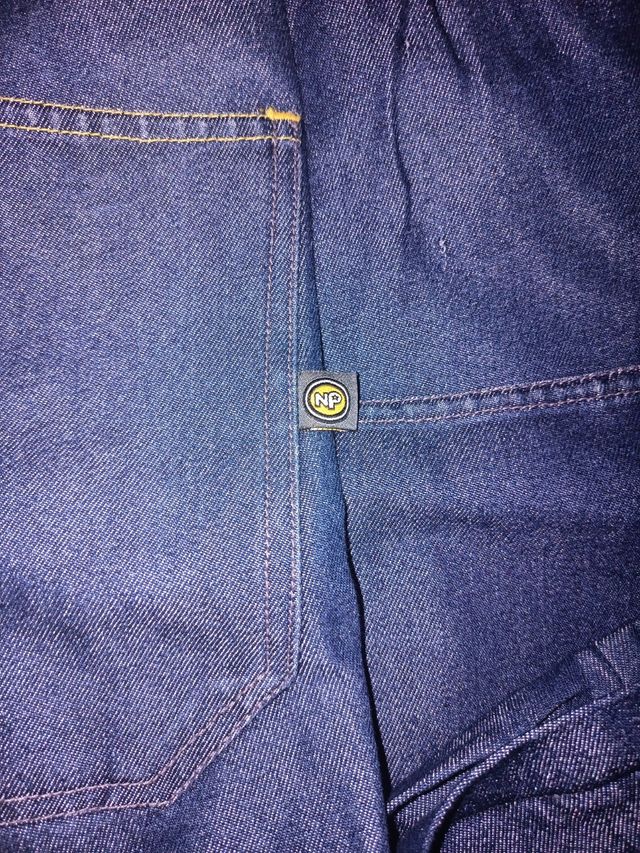 Shorts vaqueros azul retro