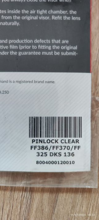 Pinlock LS2 Modular