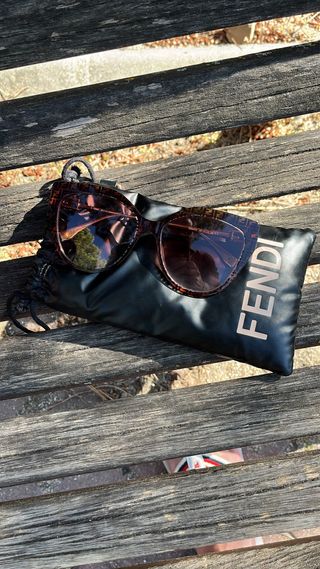 Gafas Fendi mujer, marrón-rosa