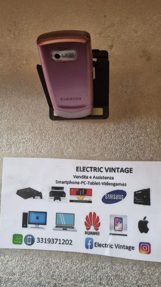 8734N - Samsung GT-S3100 Pink Cell Phone