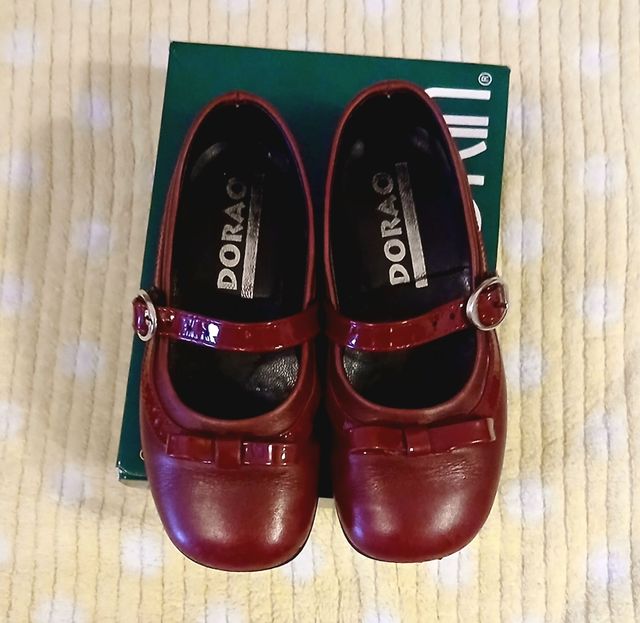 Zapatos niña Burdeos talla 22