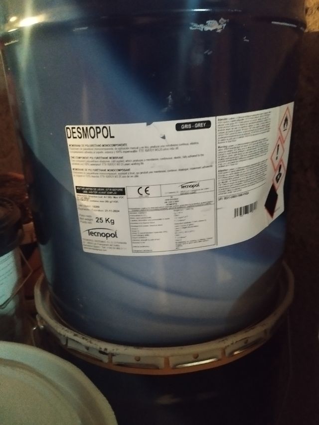 Desmopol 25kg Gris - Membrana Poliuretano