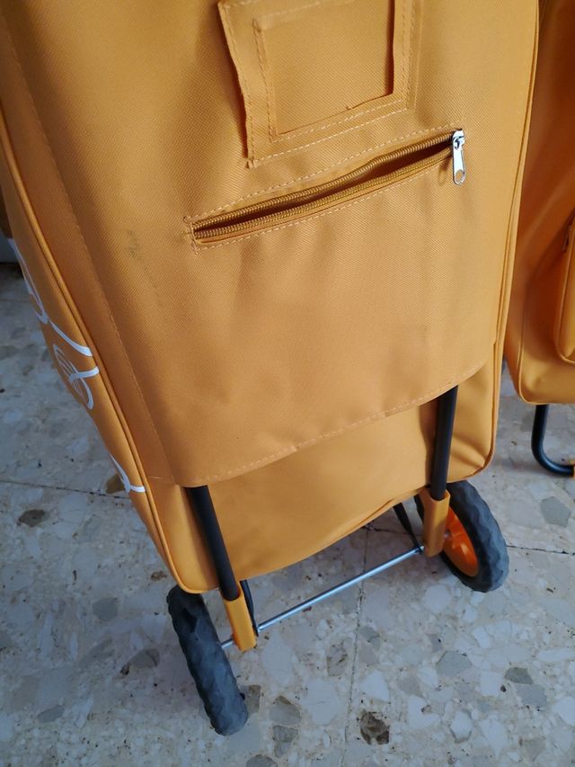 Carritos compra Consum (2) amarillos