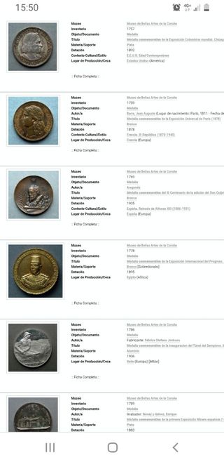 Medalla III Centenario Quijote 1605-1905