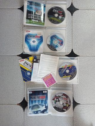 PS3: FIFA 10-16 & PES 2011-14