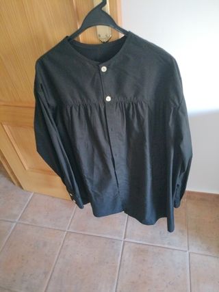 Camisa negra hombre Extremadura