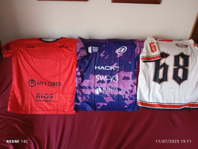 Camisetas manga corta